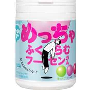 Amazon | ロッテ めっちゃふくらむフーセンガム ボトル 119g×6個